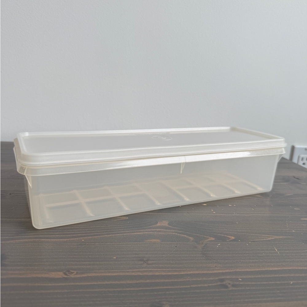 Vintage Tupperware slim container